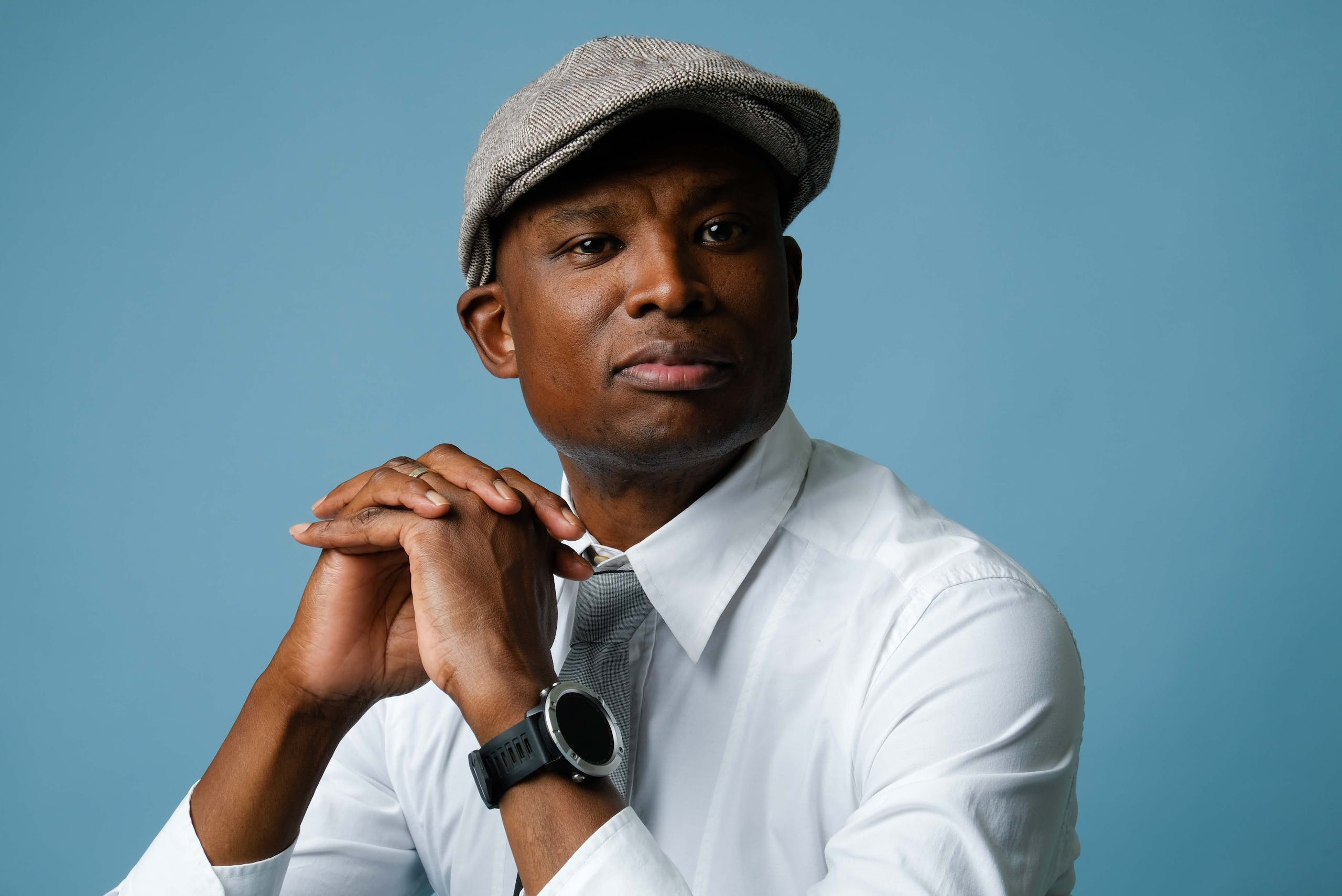 A Male in Business Style Clothing 